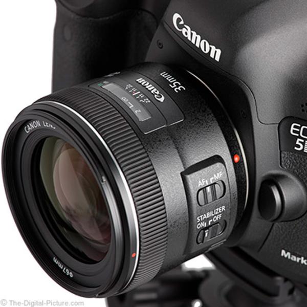 Obiectiv Canon EF 35 mm f/ 2.0 IS USM Black photo 5