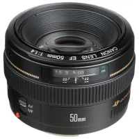 Obiectiv Canon EF 50 mm f/ 1.4 USM Black photo 2
