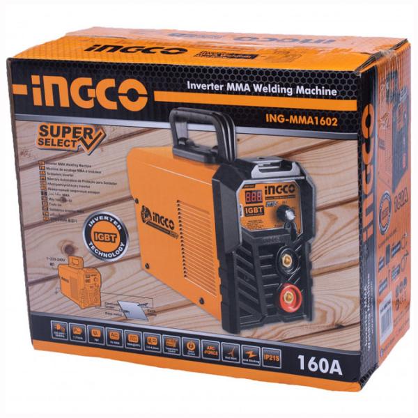 Aparat de sudat INGCO ING-MMA1602 230 V cu electrod (MMA) photo 5