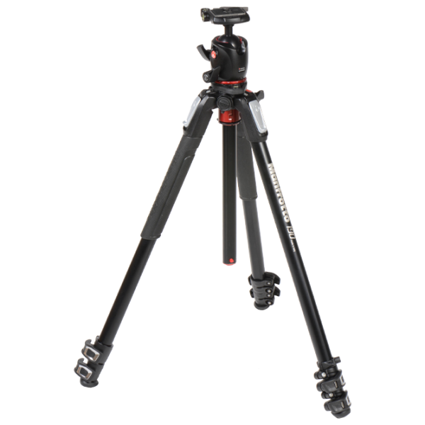 Trepied Manfrotto 190 ALU 3 SEC KIT BALL HEAD Foto, video/ Black photo 4