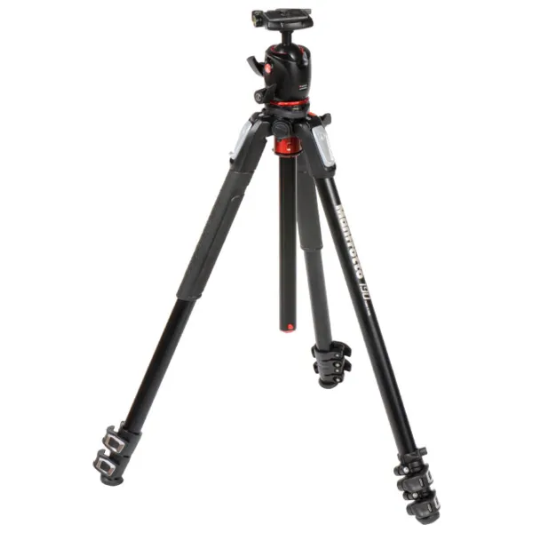 Trepied Manfrotto 190 ALU 3 SEC KIT BALL HEAD Foto, video/ Black photo 5
