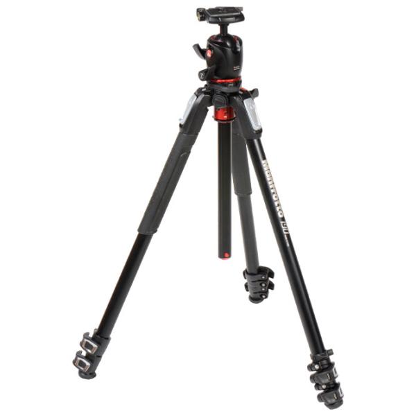 Trepied Manfrotto 190 ALU 3 SEC KIT BALL HEAD Foto, video/ Black photo 5