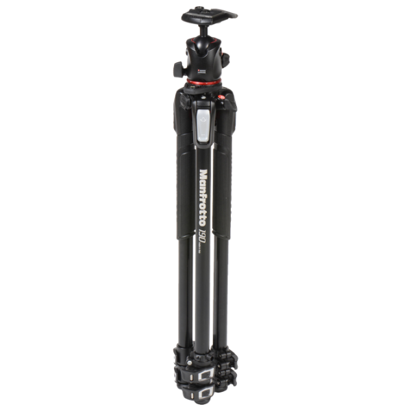 Trepied Manfrotto 190 ALU 3 SEC KIT BALL HEAD Foto, video/ Black photo 6