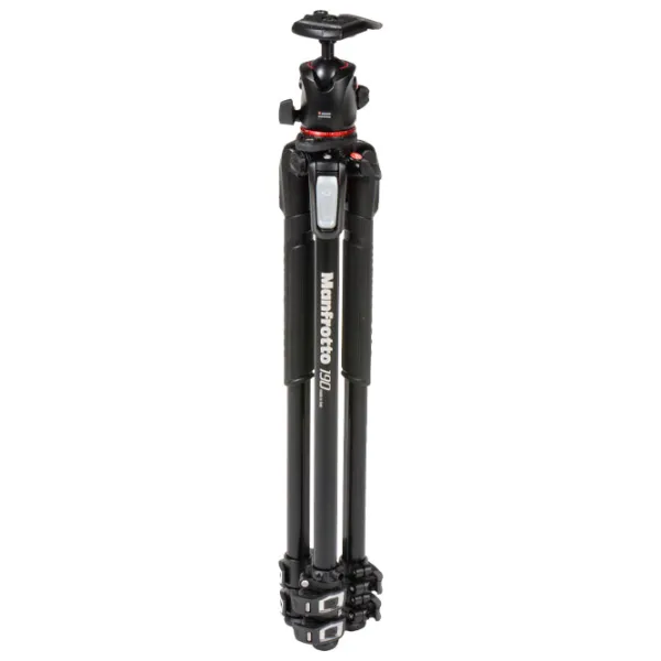Trepied Manfrotto 190 ALU 3 SEC KIT BALL HEAD Foto, video/ Black photo 7
