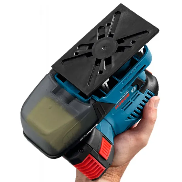 Шлифовальная машина Bosch GSS 18V-10 Вибрационная/ Синий photo 4