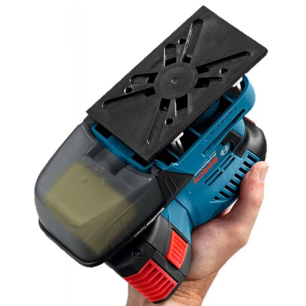 Шлифовальная машина Bosch GSS 18V-10 Вибрационная/ Синий photo 4
