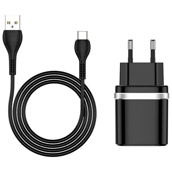 Încărcător de rețea Rival USB QC3.0 (MicroUSB) Black photo 3
