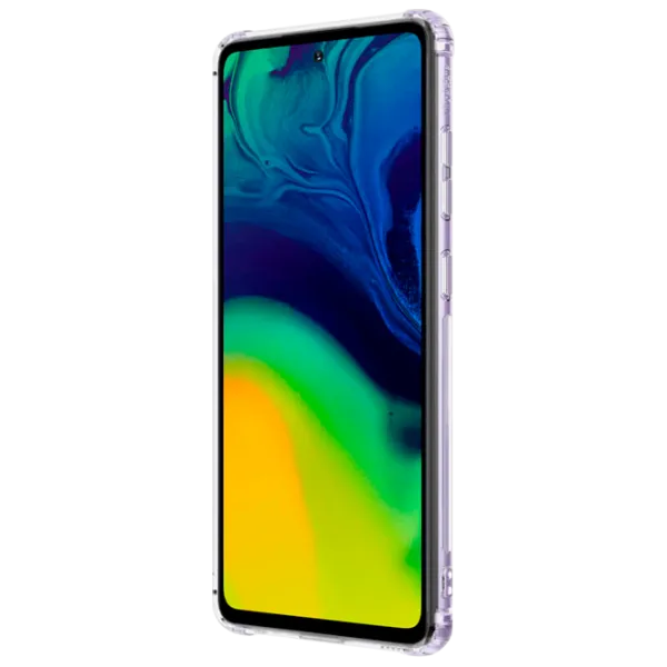 Husă pentru smartphone Samsung Galaxy A52 Nillkin/ Back/ TPU/ Transparent White photo 4 Husă pentru smartphone Samsung Galaxy A52 Nillkin/ Back/ TPU/ Transparent White photo 4