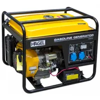 Generator de curent Hagel 7500CLE 220 / 380 V Benzină / 5 kW photo 2