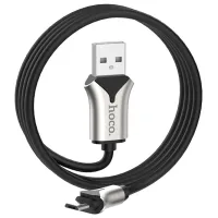 Cablu pentru telefon U67 Hoco USB Type-A + microUSB 1.2 m/ Black photo 2