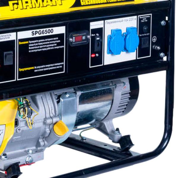Generator de curent Firman SPG 6500 220 V Benzină/ 5 kW photo 4 Generator de curent Firman SPG 6500 220 V Benzină/ 5 kW photo 4