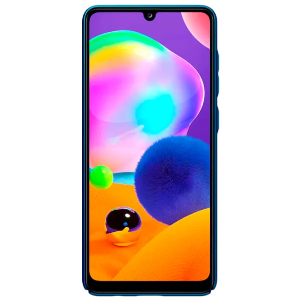 Husă pentru smartphone Samsung Galaxy A31 Nillkin/ Back/ PC/ Peacock Blue photo 2