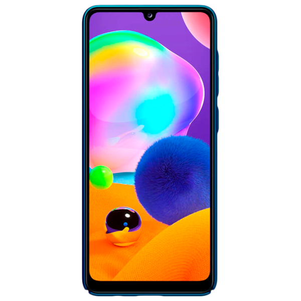 Husă pentru smartphone Samsung Galaxy A31 Nillkin/ Back/ PC/ Peacock Blue photo 2