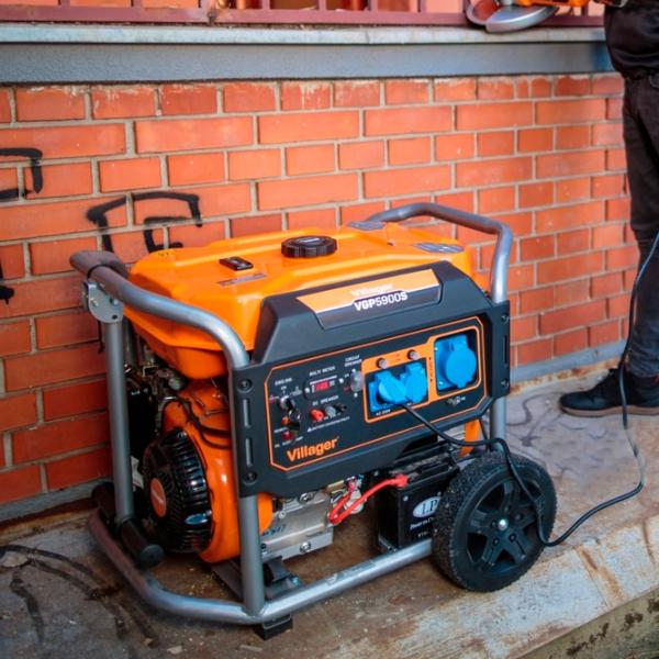 Generator de curent Villager VGP 5900 S 230 V Benzină/ 5 kW photo 5 Generator de curent Villager VGP 5900 S 230 V Benzină/ 5 kW photo 5