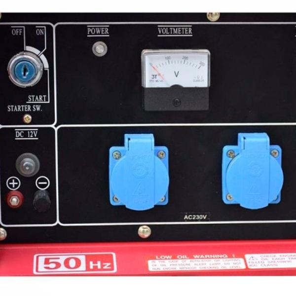 Generator de curent Hagel 6000S 220 V Motorină/ 4.5 kW photo 5