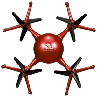 Dronă QUN YI TOYS Led text / Red photo 2