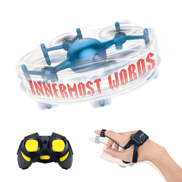 Дрон QUN YI TOYS Led text  / Красный photo 3 Дрон QUN YI TOYS Led text  / Красный photo 3