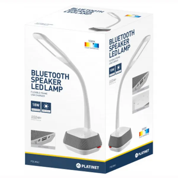 Lampă de masă Platinet PDLM6U White photo 5