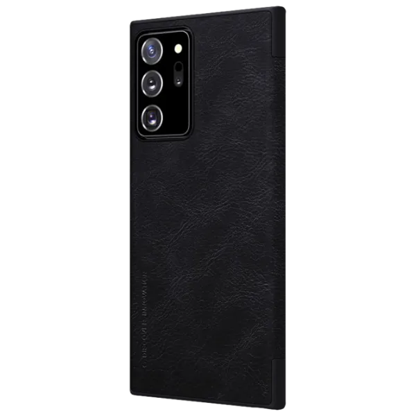 Чехол для смартфона Samsung Galaxy Note 20 Ultra Nillkin/ Flip Cover/ Кожа/ Черный photo 2 Чехол для смартфона Samsung Galaxy Note 20 Ultra Nillkin/ Flip Cover/ Кожа/ Черный photo 2
