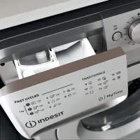 Mașină de spălat Indesit OMTWE 71252 S EU 7 kg / 1200 rpm / Silver photo 8
