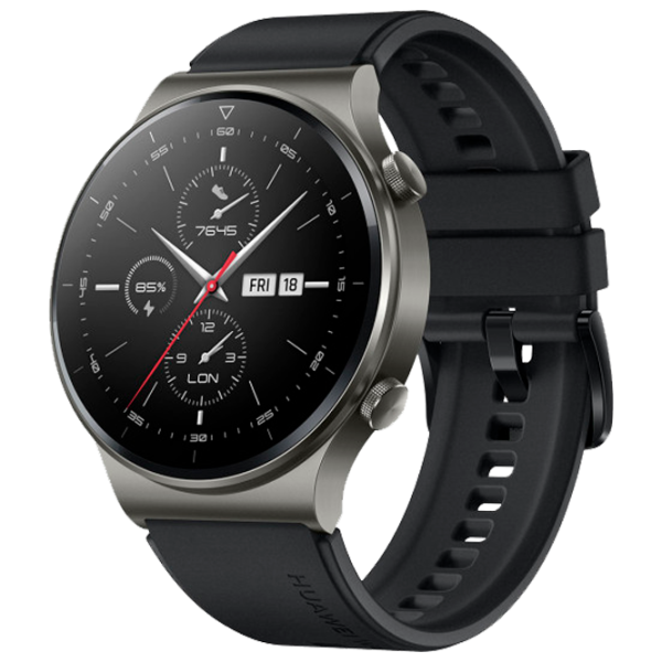 Ремень Huawei Watch GT 2 Pro Fluoroelastomer Черный photo 3