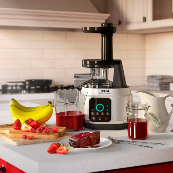 Storcator de fructe Tefal ZC420E38 Cu melc/ 150 W/ Black Silver photo 6