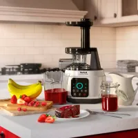 Storcator de fructe Tefal ZC420E38 Cu melc/ 150 W/ Black Silver photo 6