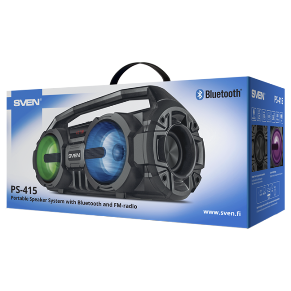 Boxă portabilă Sven PS-415 12 W/ Black photo 5