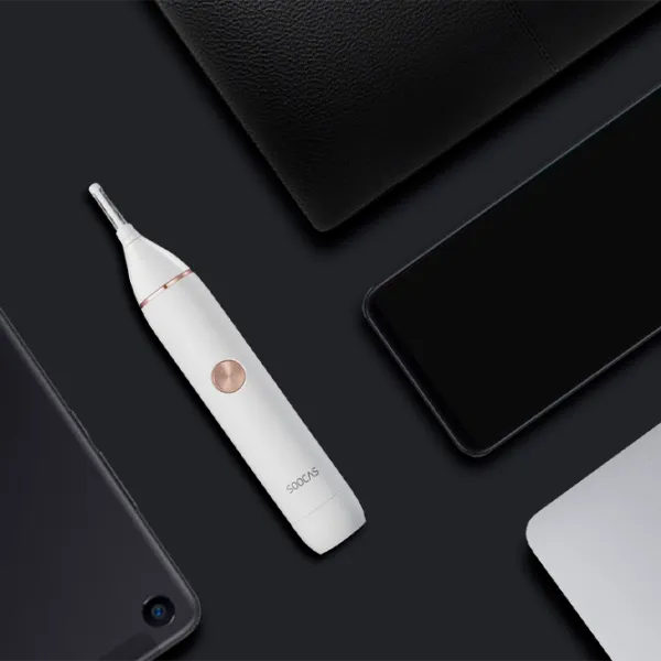 Trimmer de nas şi urechi Xiaomi Soocas N1 White photo 7