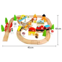 Constructor Edwone E21A16 Șine de tren/ Multicolor photo 2