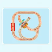 Constructor Edwone E21A16 Șine de tren/ Multicolor photo 9