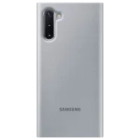 Husă pentru smartphone Samsung Galaxy Note 10 Samsung/ LED View Cover/ PU/ Silver photo 2