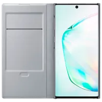 Husă pentru smartphone Samsung Galaxy Note 10 Samsung/ LED View Cover/ PU/ Silver photo 3