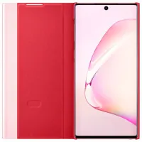 Husă pentru smartphone Samsung Galaxy Note 10 Samsung/ Flip Cover View/ PU/ Red photo 3