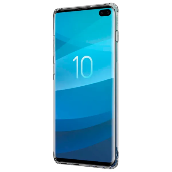 Husă pentru smartphone Samsung Galaxy S10+ Nillkin/ Back/ TPU/ Transparent Gray photo 3 Husă pentru smartphone Samsung Galaxy S10+ Nillkin/ Back/ TPU/ Transparent Gray photo 3