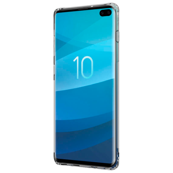 Husă pentru smartphone Samsung Galaxy S10+ Nillkin/ Back/ TPU/ Transparent Gray photo 3 Husă pentru smartphone Samsung Galaxy S10+ Nillkin/ Back/ TPU/ Transparent Gray photo 3
