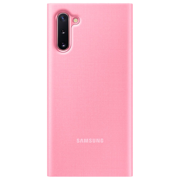 Husă pentru smartphone Samsung Galaxy Note 10 Samsung/ LED View Cover/ PU/ Pink photo 2