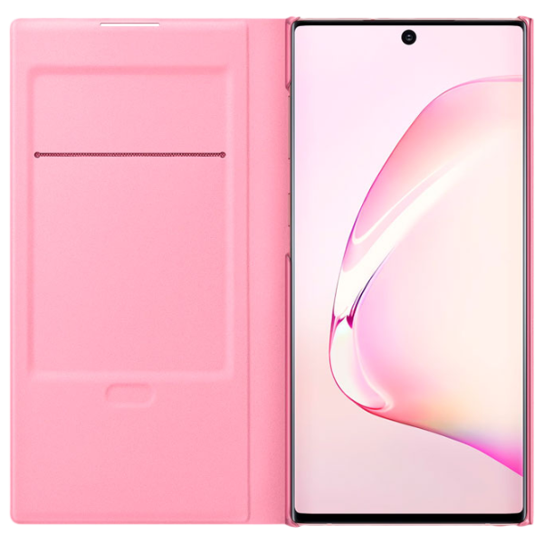 Husă pentru smartphone Samsung Galaxy Note 10 Samsung/ LED View Cover/ PU/ Pink photo 3