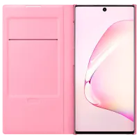 Husă pentru smartphone Samsung Galaxy Note 10 Samsung/ LED View Cover/ PU/ Pink photo 3