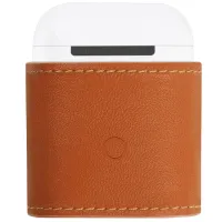 Чехол для наушников Apple Airpods (NJ019) Nillkin/ Кожа/ Коричневый photo 2