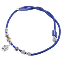Cablu pentru telefon U13 Hoco USB Type-A + Lightning 0.5 m/ Blue photo 2