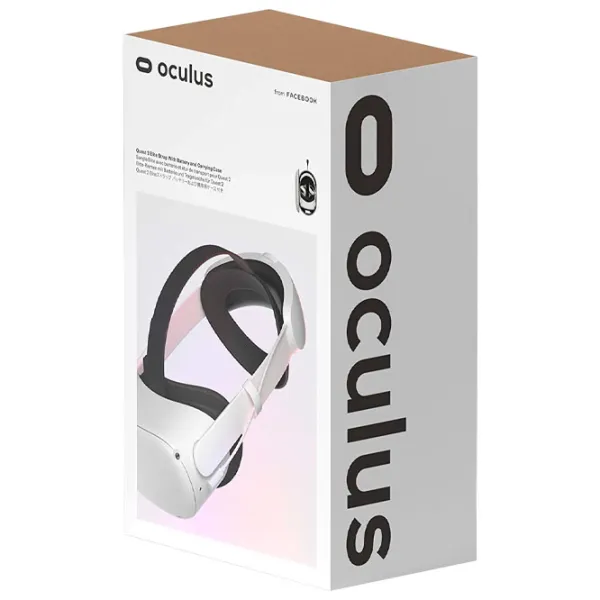 Ремешок для очков VR с аккумулятором Oculus Elite Strap Oculus Quest 2/ Белый photo 4
