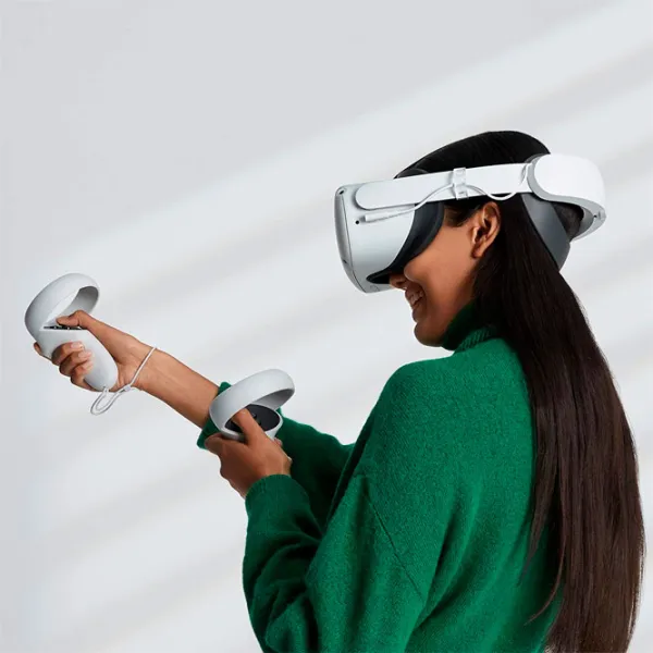 Ремешок для очков VR с аккумулятором Oculus Elite Strap Oculus Quest 2/ Белый photo 5