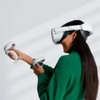 Curea pentru ochelari VR cu acumulator Oculus Elite Strap Oculus Quest 2/ White photo 5