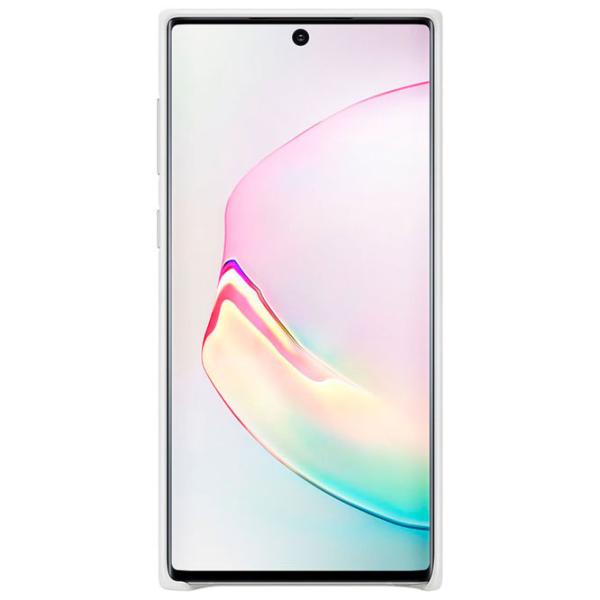 Чехол для смартфона Samsung Galaxy Note 10 Samsung/ Back/ Кожа/ Белый photo 2
