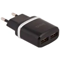 Încărcător de rețea Rival 2USB 2.4A (MicroUSB) Black photo 4