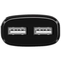Încărcător de rețea Rival 2USB 2.4A (MicroUSB) Black photo 5