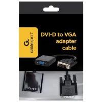 Adaptor Cablexpert A-DVID-VGAF-01 / Black photo 2