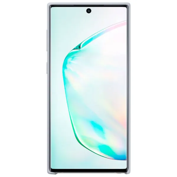 Husă pentru smartphone Samsung Galaxy Note 10 Samsung/ Back/ TPU/ Silver photo 2