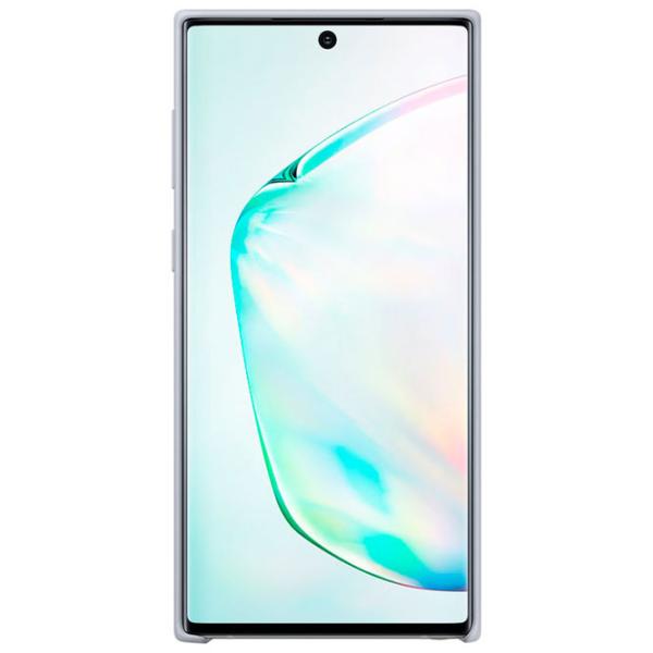 Husă pentru smartphone Samsung Galaxy Note 10 Samsung/ Back/ TPU/ Silver photo 2